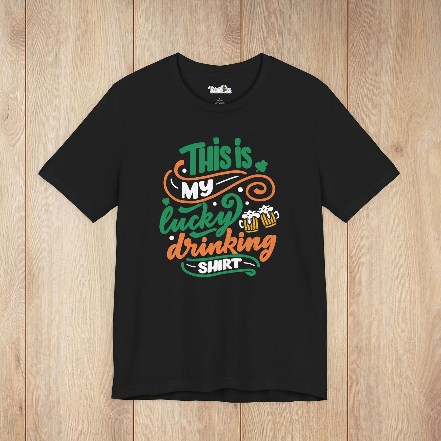 This Is My Lucky Drinking Shirt St. Patrick's Day Tee