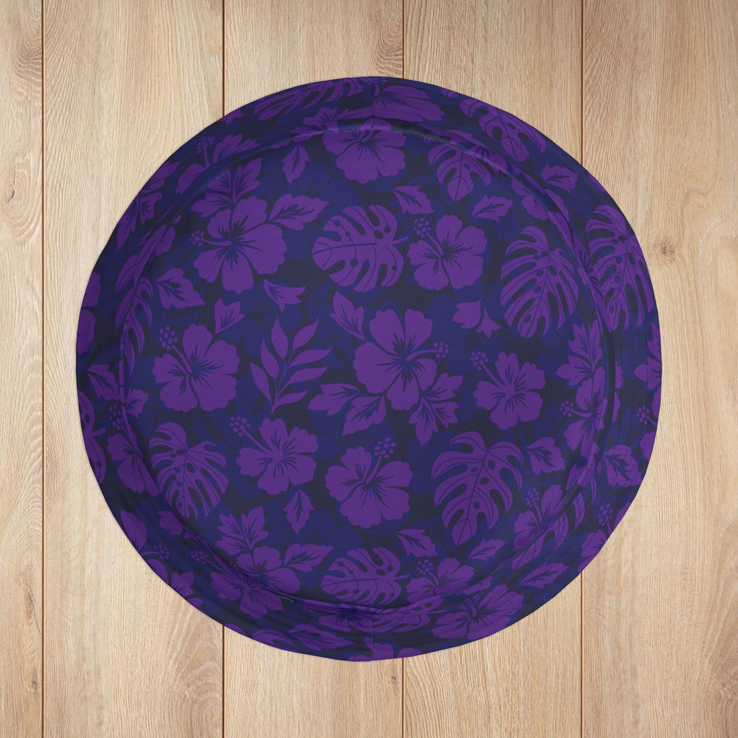 Purple Tropical Bucket Hat • Irvine Ondrey Engineering