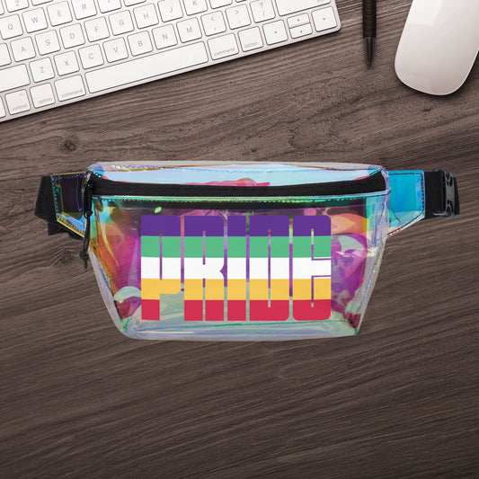 Neurodivergent Pride Clear Fanny Pack