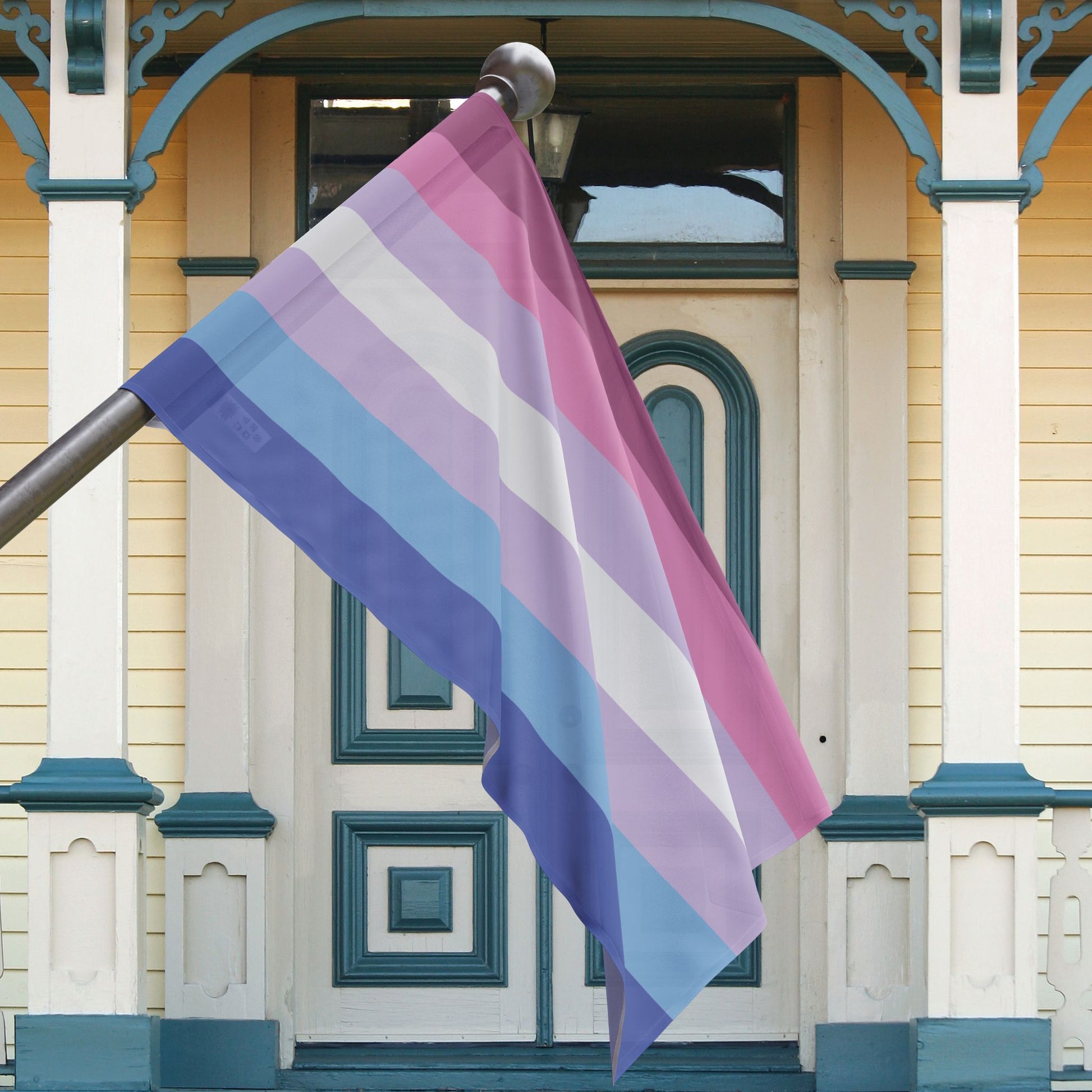 Bigender Purple Pride Flag
