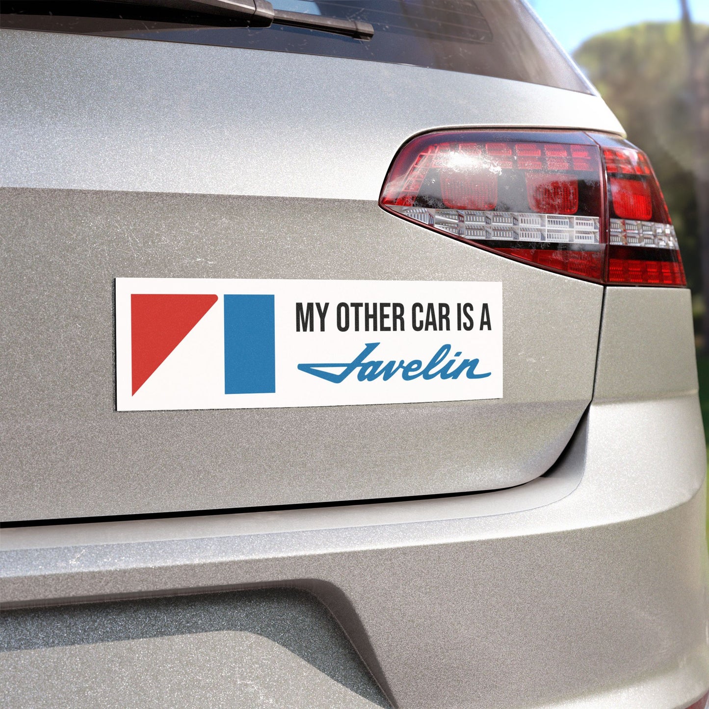 My Other Car is a Javelin, AMC Logos Custom Car Magnet