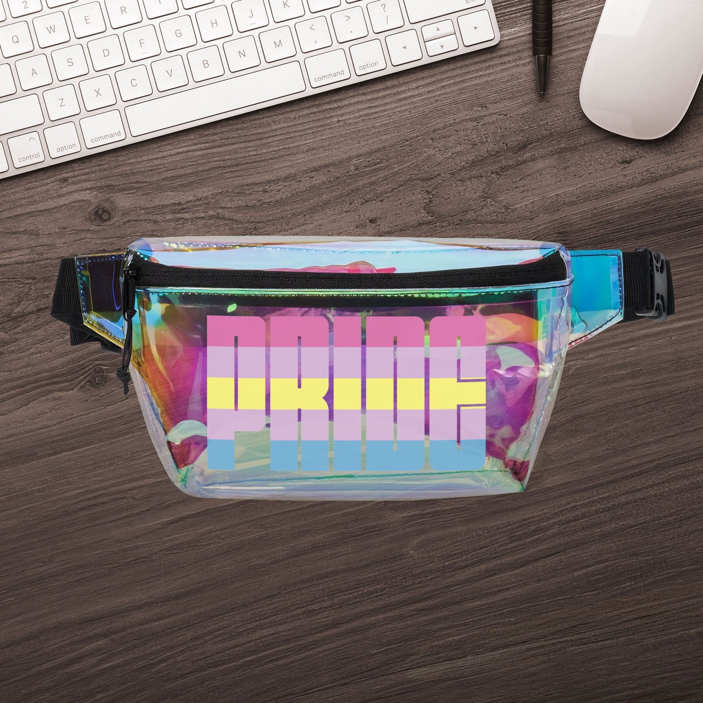 Aporagender Pride Clear Fanny Pack