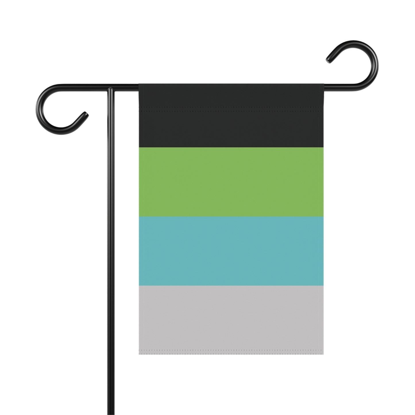 Quoiromantic Garden Flag Banner