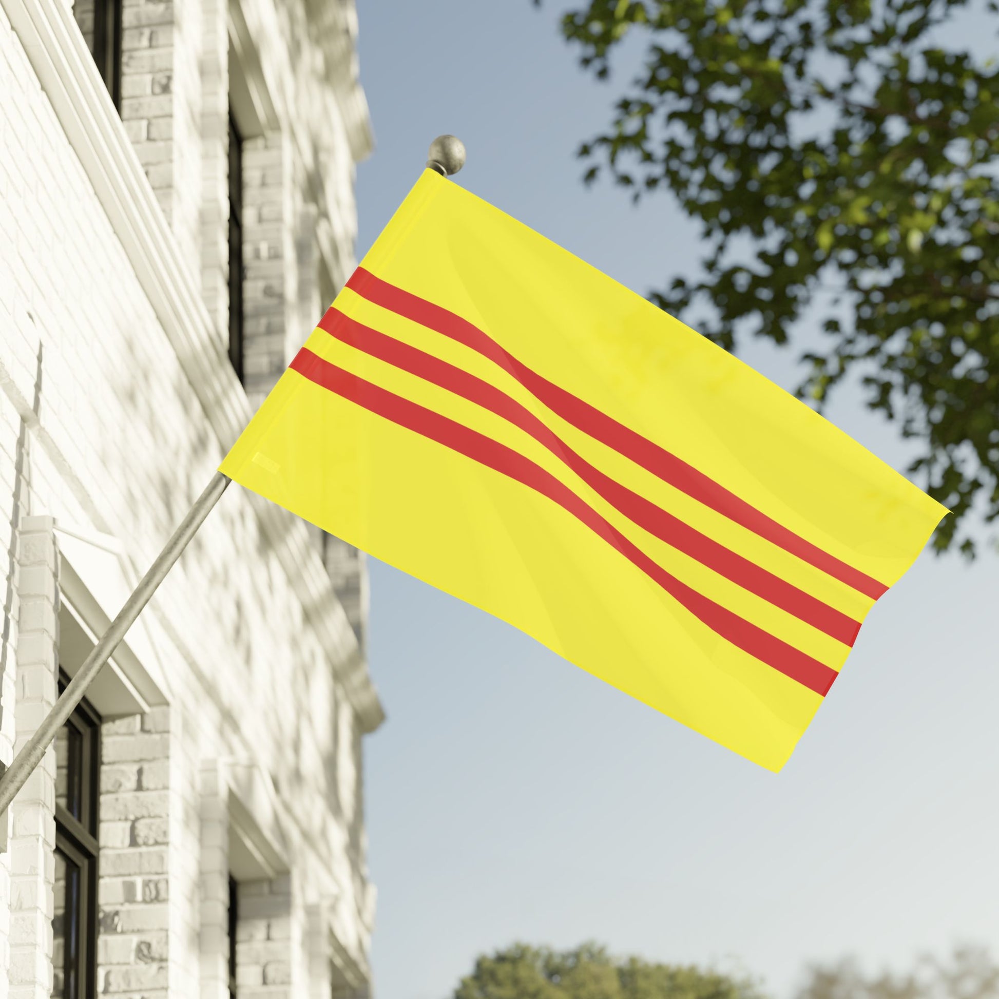 60" x 36" Historical South Vietnam Flag