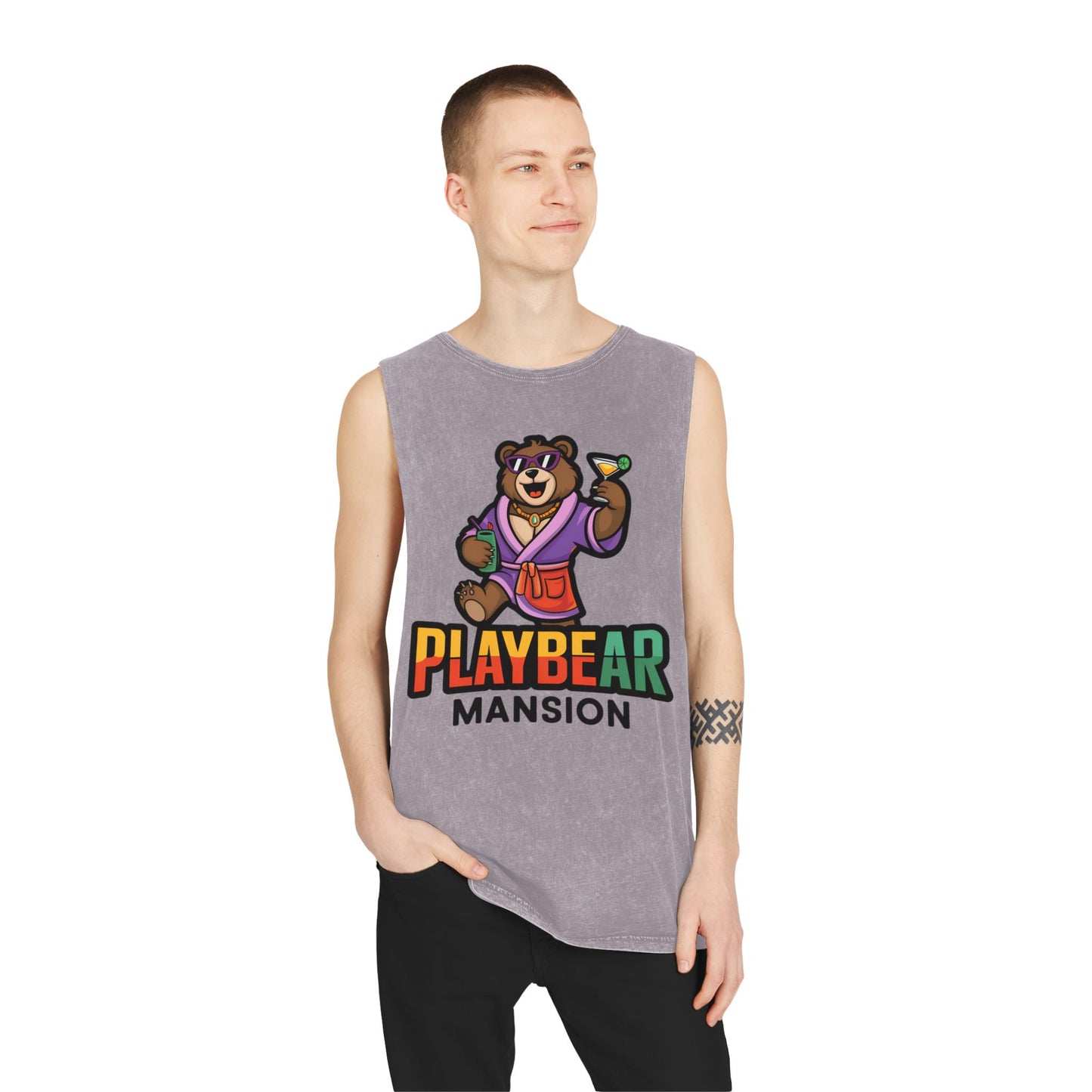 Playbear Mansion Stonewash Tank Top