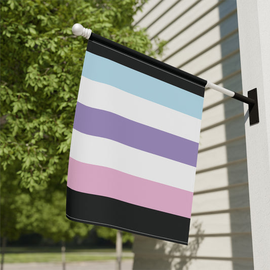 24.5'' × 32'' Androgyne Pride Pastel Garden Flag Banner
