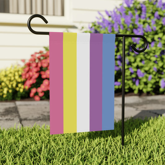 12'' × 18'' Bigender Yellow Pride Garden Banner
