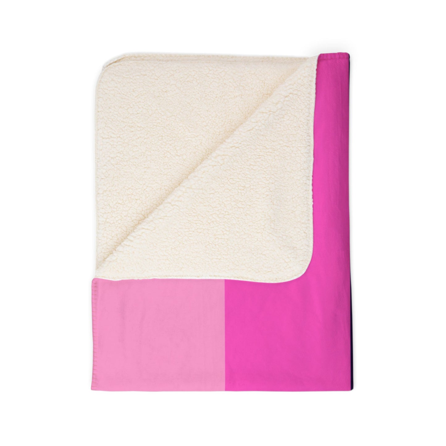 Fleece Sherpa Omnisexual Pride Flag Blanket