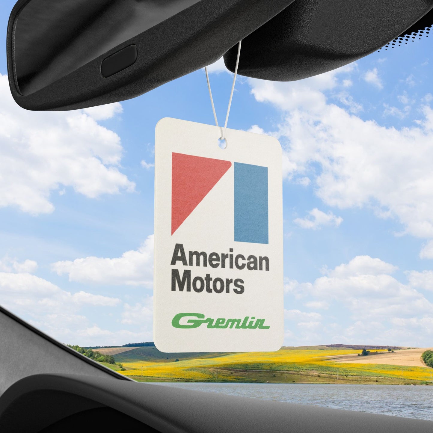 AMC Green Gremlin Logos Custom Air Freshener