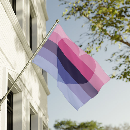36'' × 60'' Omniromantic Pride Flag with Grommets