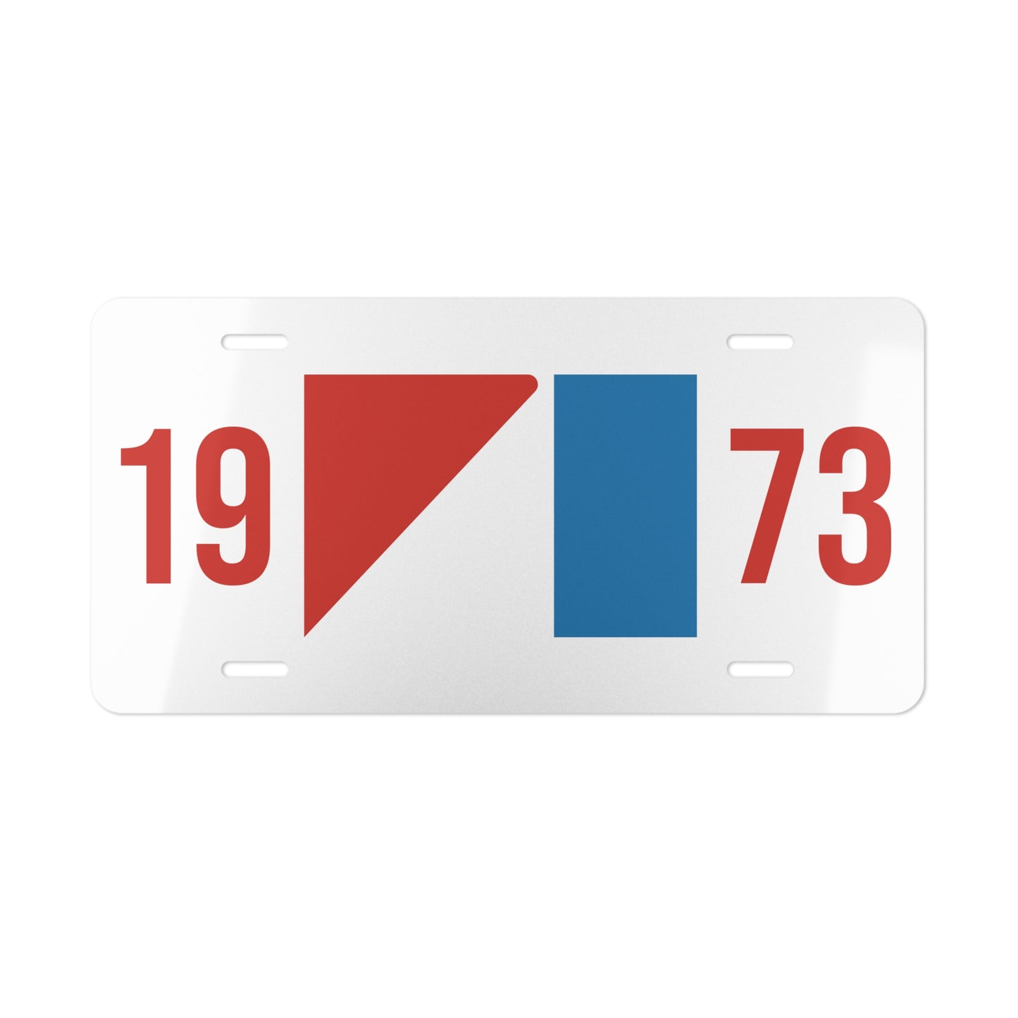 AMC Logo Red Year White Custom Vanity Plates