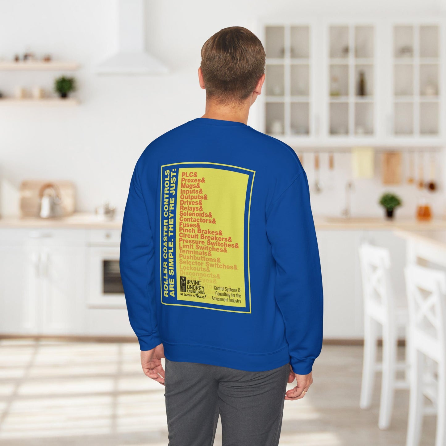 OG Controls Sweatshirt (BACK graphic) • Irvine Ondrey Engineering