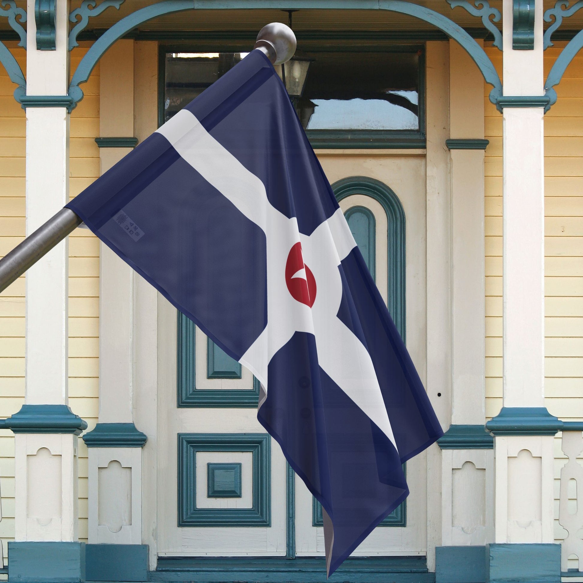 IN - Indianapolis, Indiana Flag