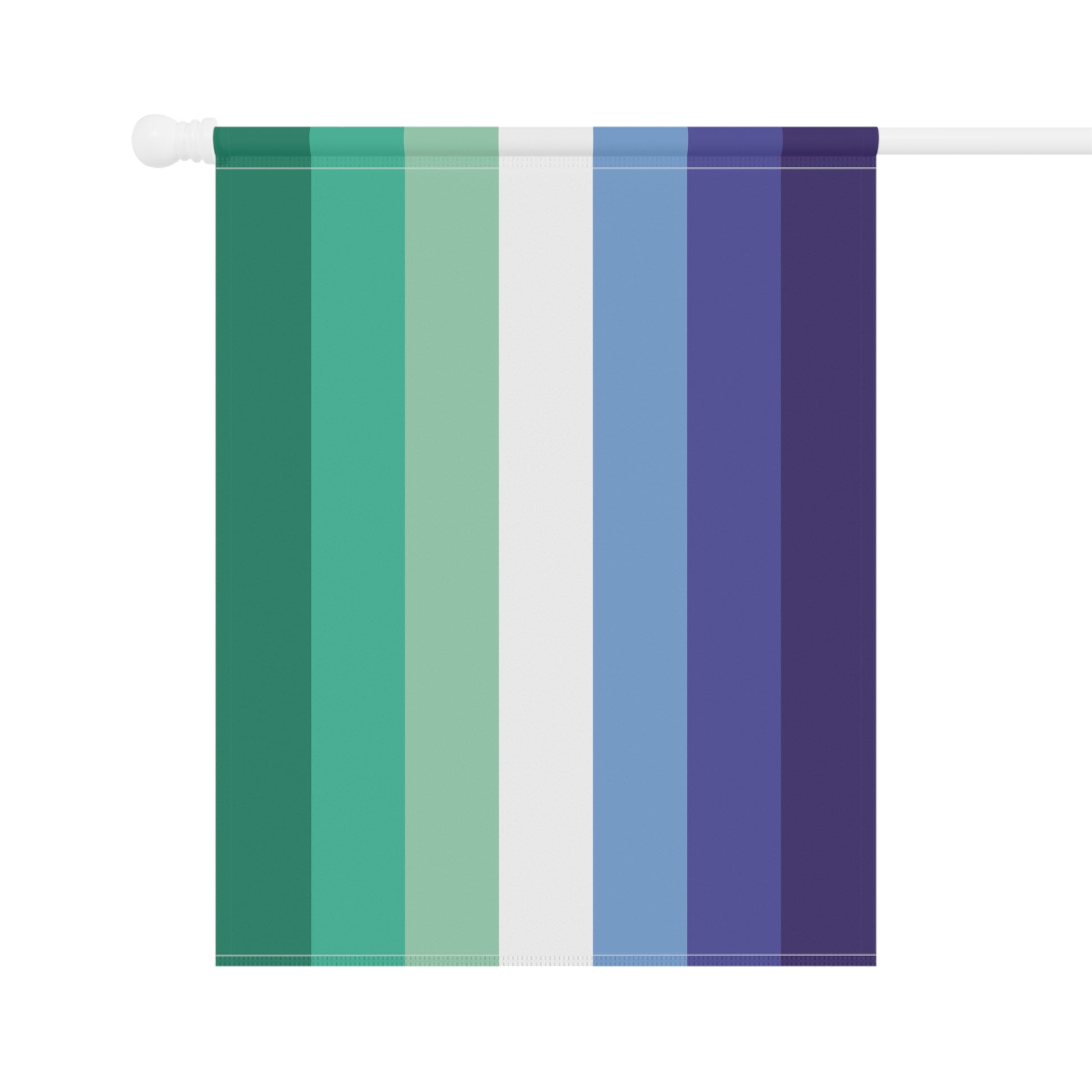 Gay Men Trans-Inclusive Pride 7-Stripe Garden Banner