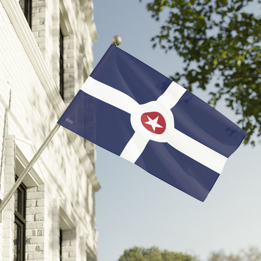 60" x 36" IN - Indianapolis, Indiana Flag