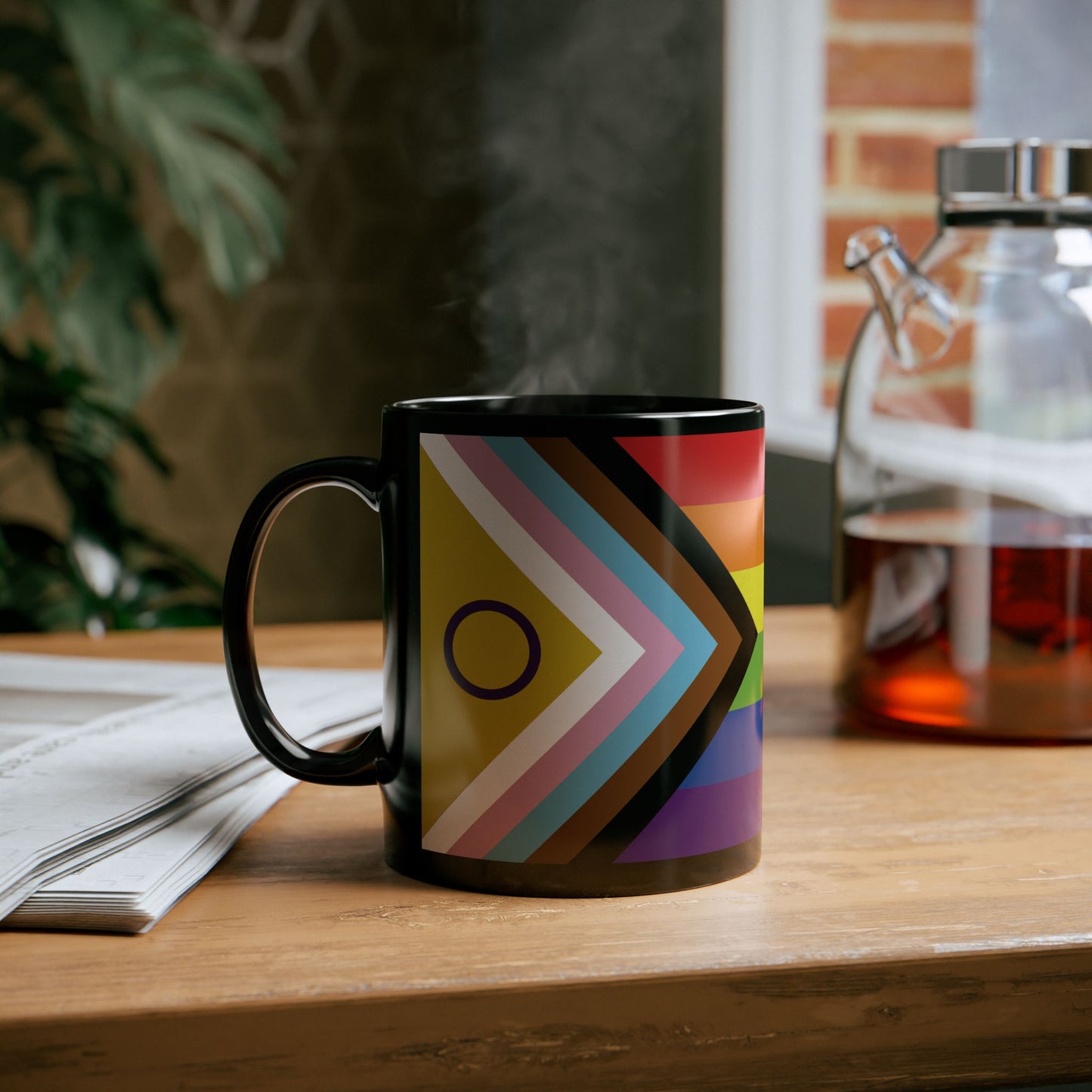 Intersex-Inclusive Progress Rainbow Pride Flag 11oz or 15oz Ceramic Mug