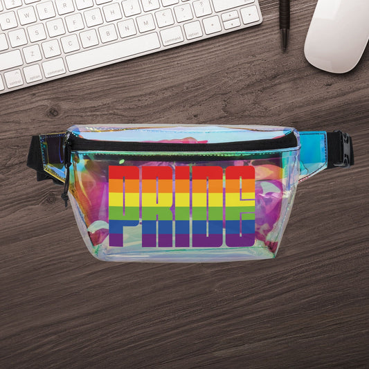Rainbow Pride Clear Fanny Pack