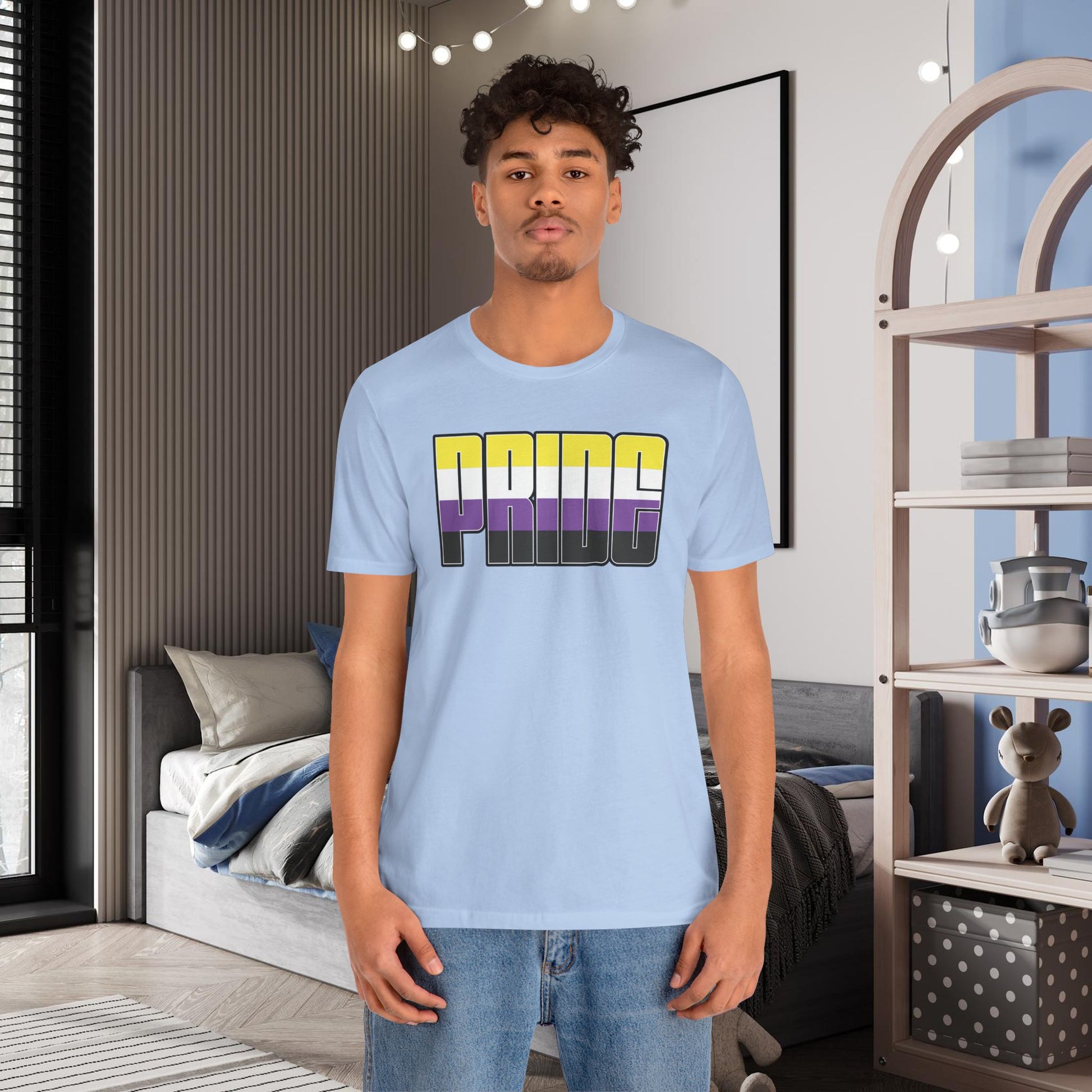 Baby Blue Non-Binary Pride Tee