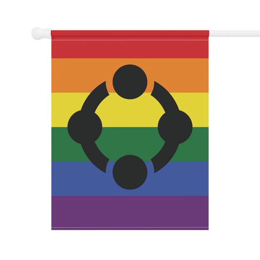 24.5'' × 32'' Fetish Rainbow Pride Garden Flag Banner