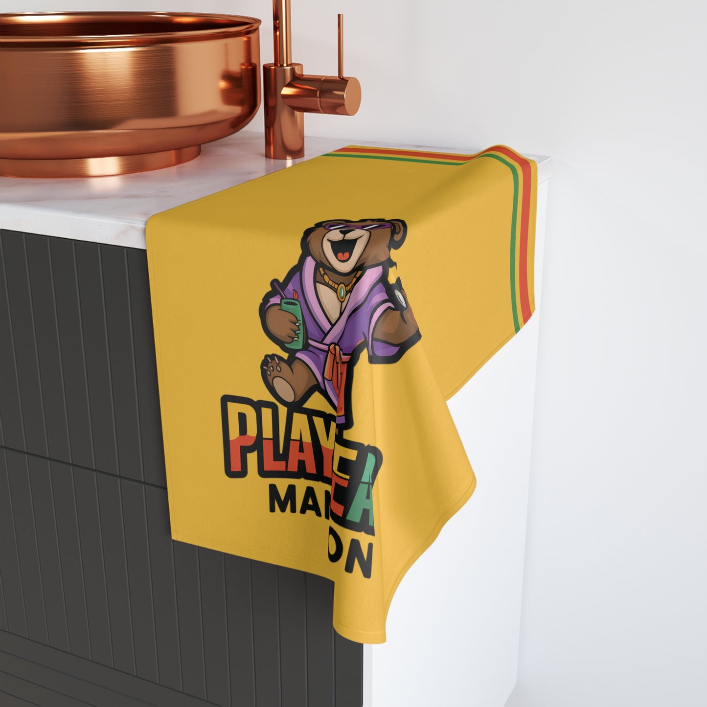 Playbear Mansion Hand Towel