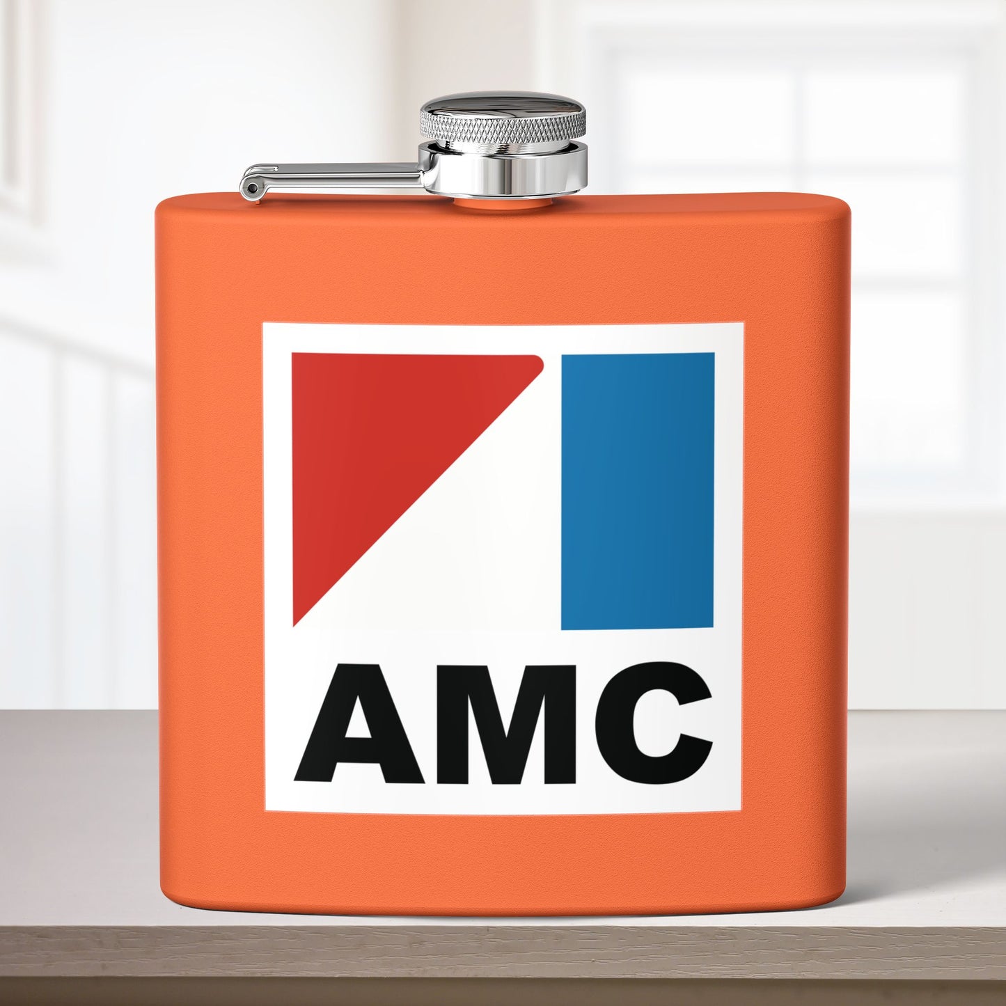 AMC Logo Stainless Steel Flask