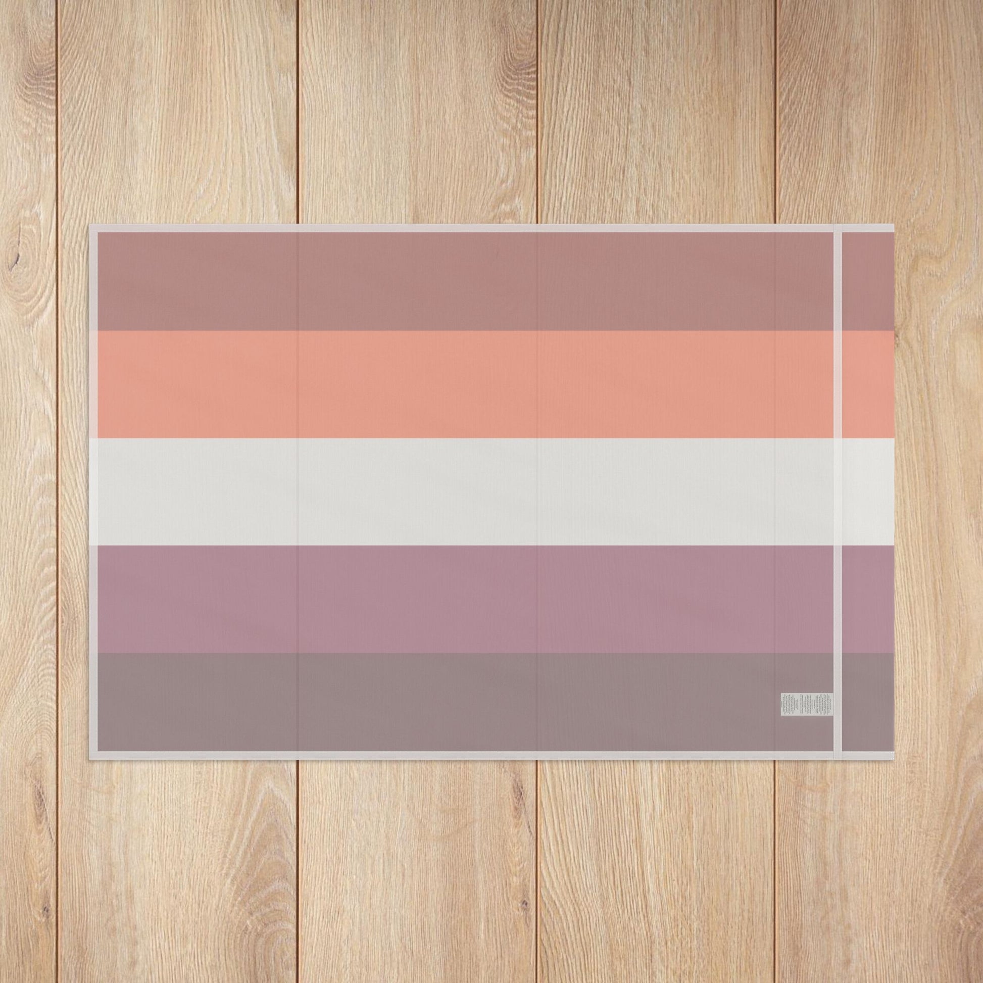 Lesbian Pride 5-Stripe Sunset Flag