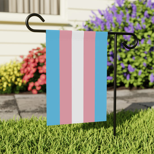 12'' × 18'' Transgender Pride Garden Banner