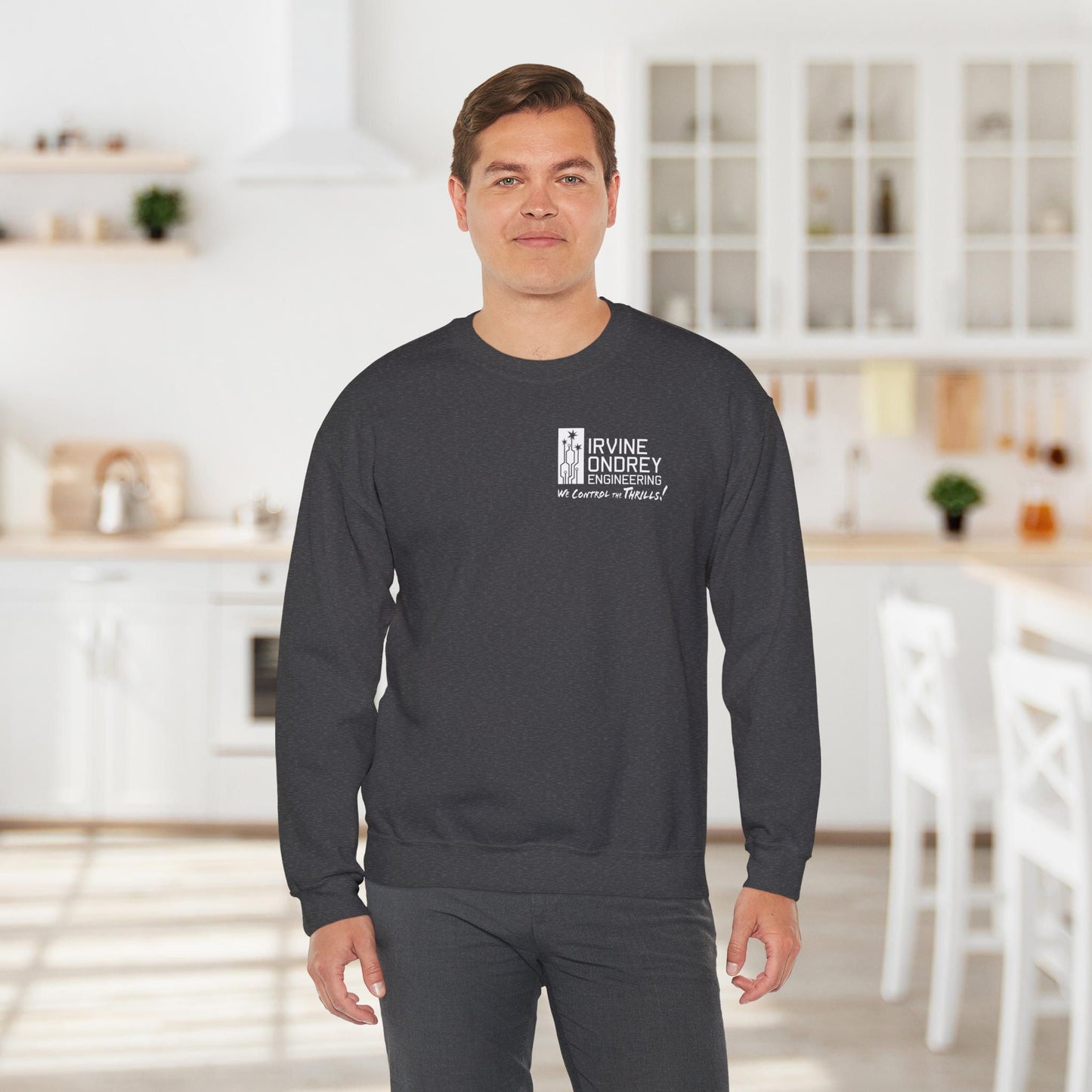 OG Woodie Sweatshirt (BACK graphic) • Irvine Ondrey Engineering