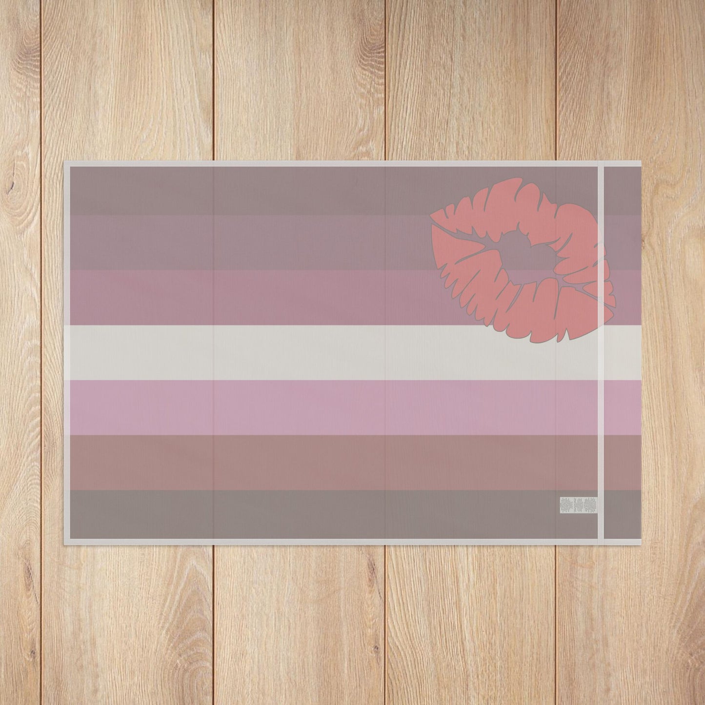 Lipstick Lesbian Pink Pride Flag