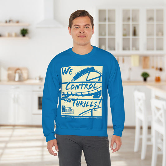 Sapphire OG Steelie Sweatshirt (FRONT graphic) • Irvine Ondrey Engineering