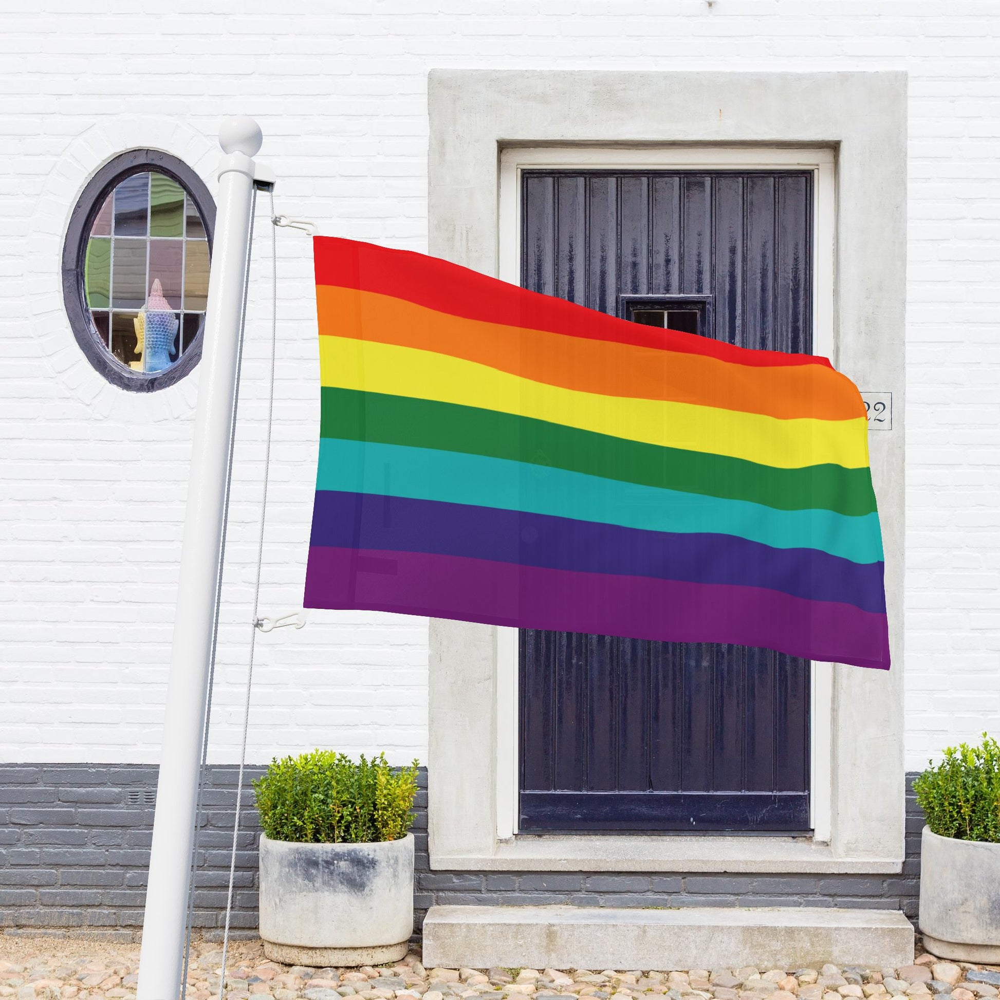Rainbow Pride 7-Stripe Flag