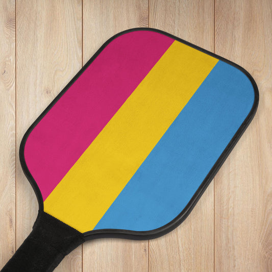 Pansexual Pride Flag Pickleball Kit