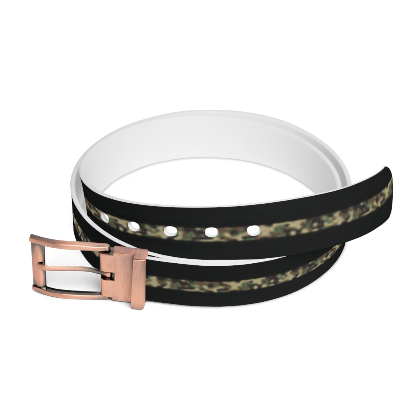 Thin Camo Line Flag Belt