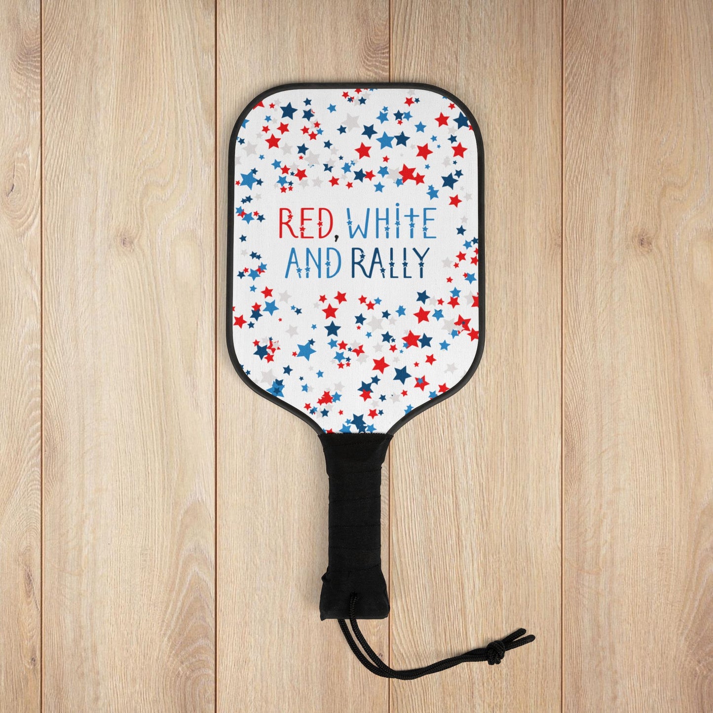 Red, White and Rally Pickleball Paddles