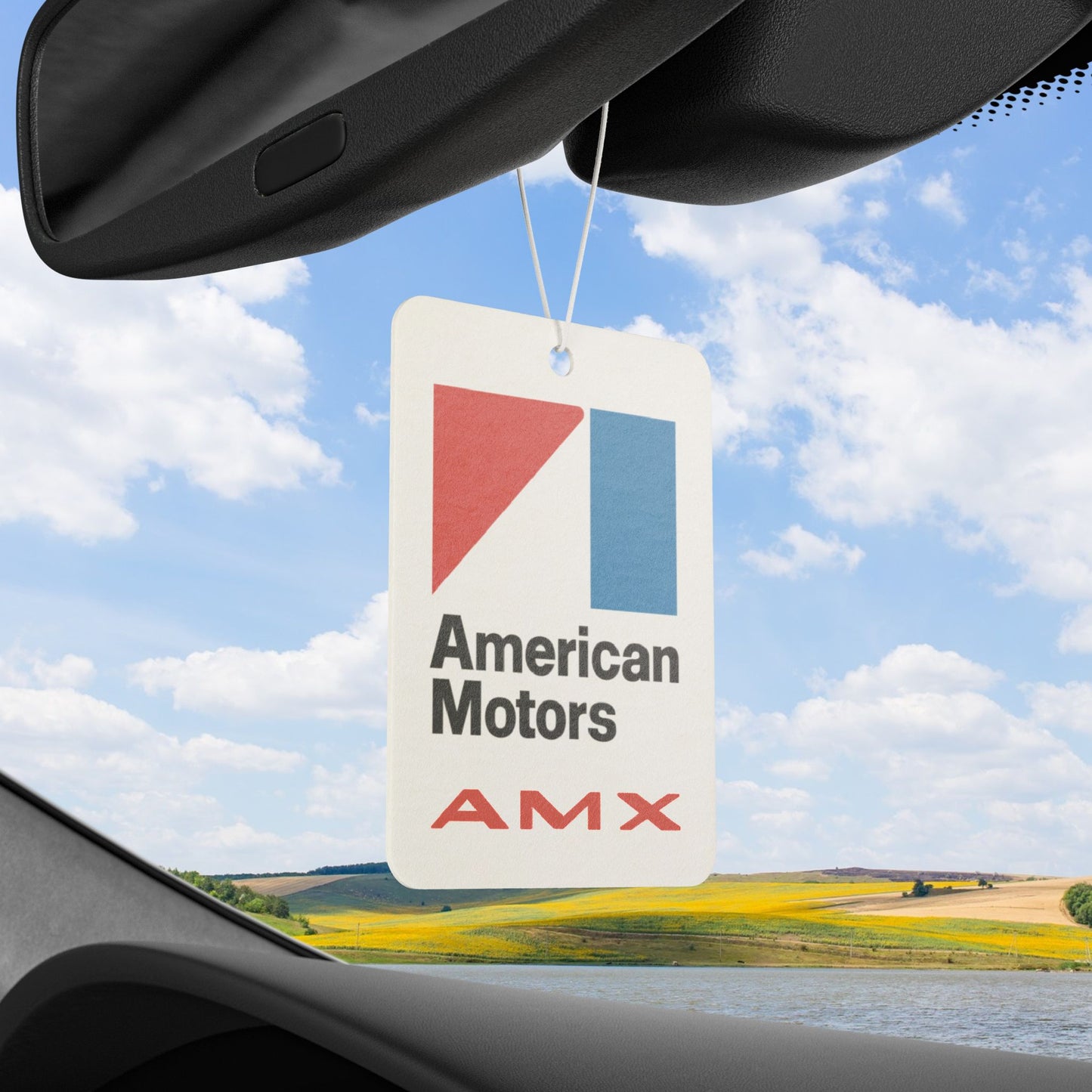 AMC Red AMX Logos Air Freshener