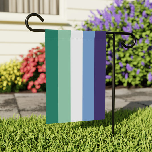 12'' × 18'' Gay Men Pride 5-Stripe Garden Banner