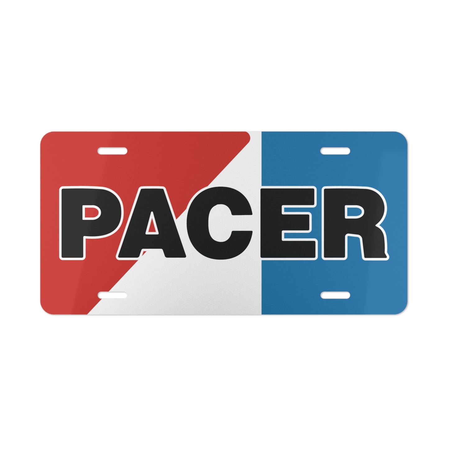 AMC Pacer Logo Vanity Plates