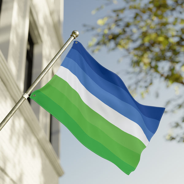 24'' × 36'' Leafsexual Pride Flag with Grommets