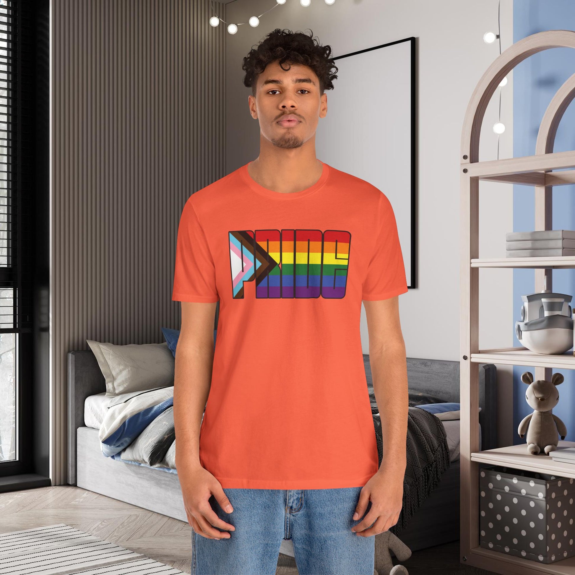 Rainbow Progress Pride Tee