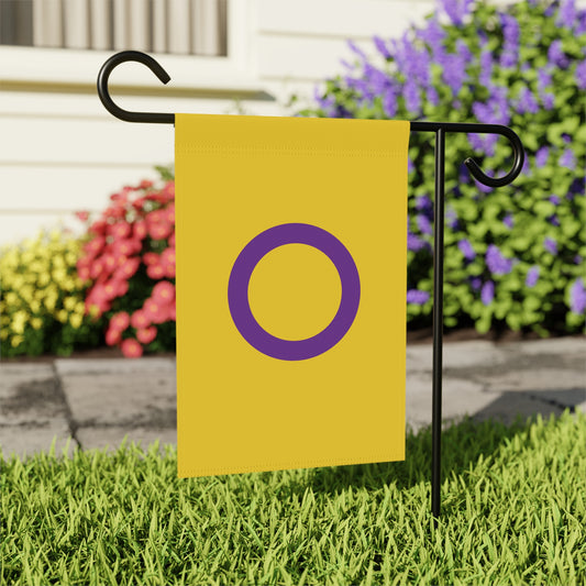 12'' × 18'' Intersex Pride Garden Banner