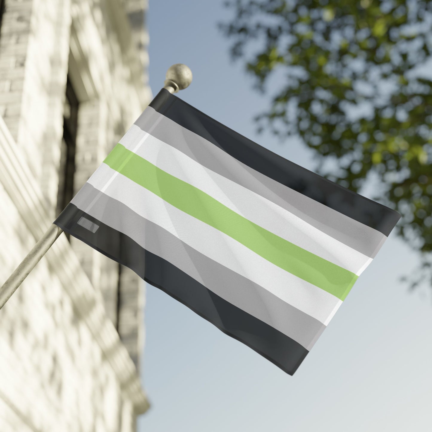 36" x 24" Agender Pride Flag