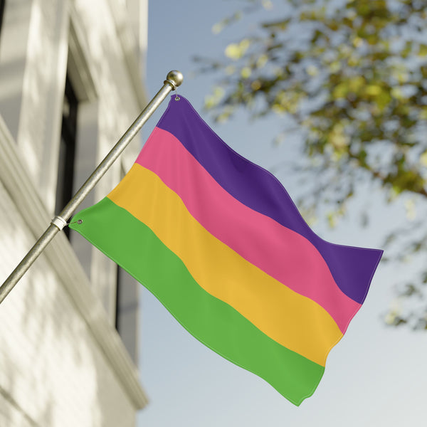 24'' × 36'' Sappho Inclusive Lydia Lesbian Pride Flag with Grommets