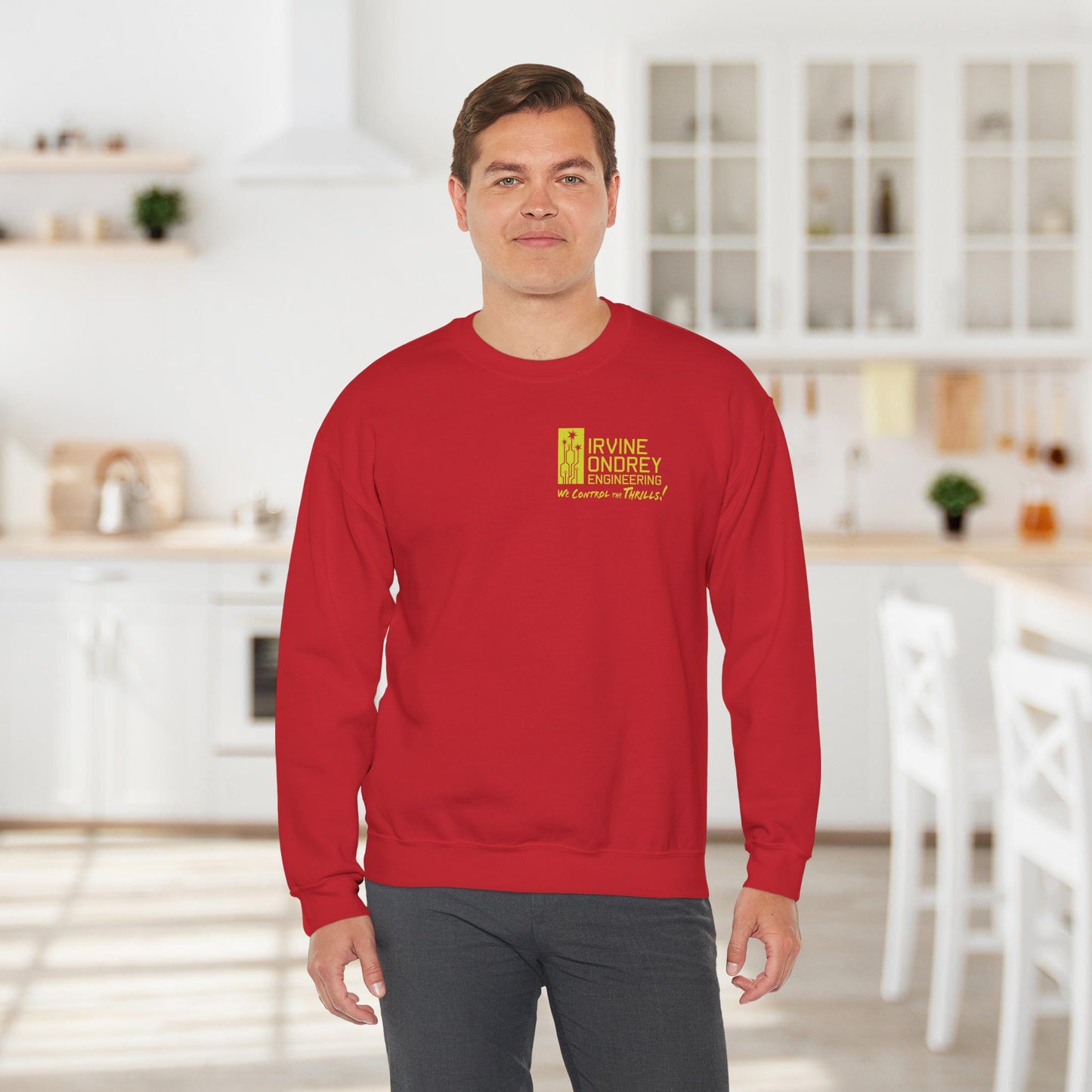 OG Woodie Sweatshirt (BACK graphic) • Irvine Ondrey Engineering