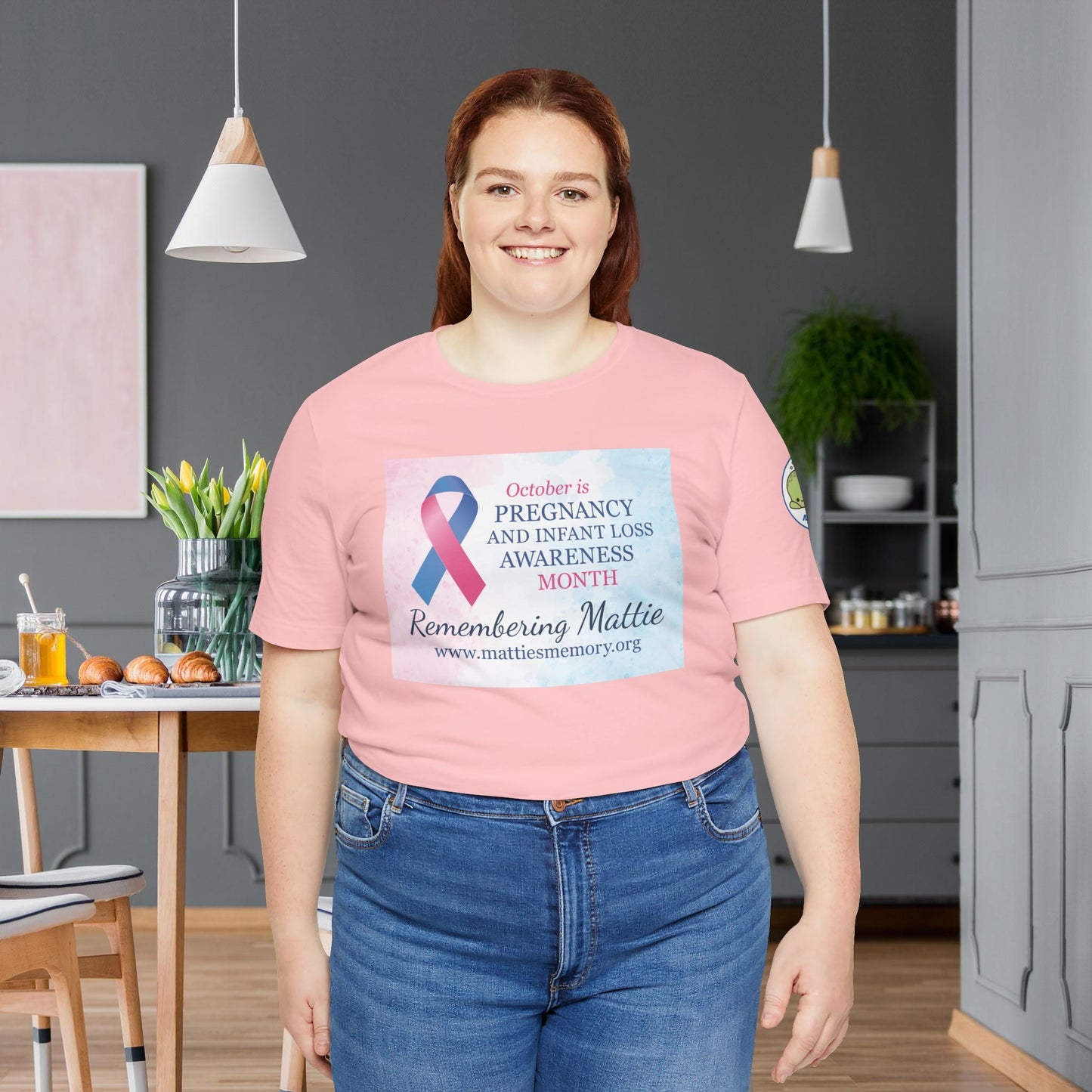Pregnancy & Infant Loss Awareness Tee • Mattie's Memory