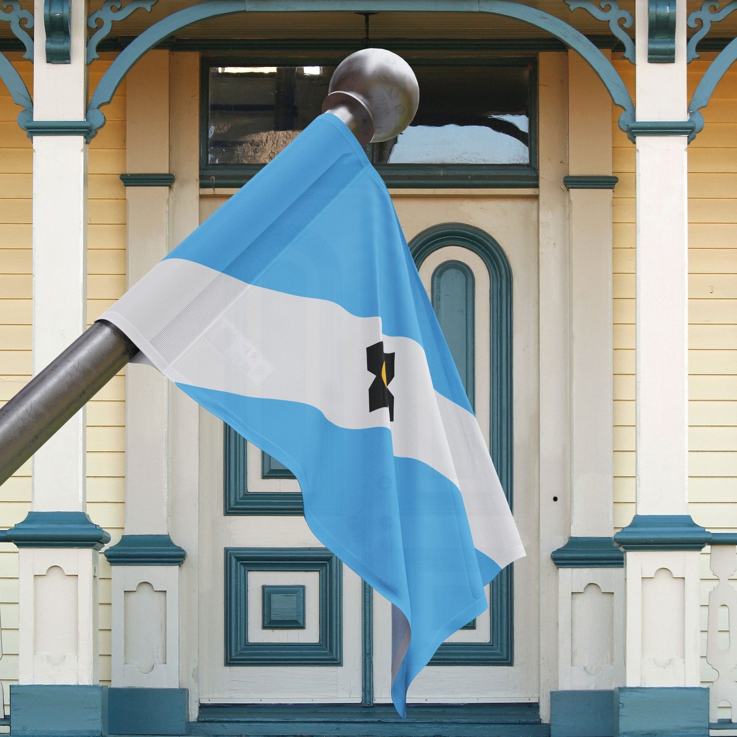 WI - Madison, Wisconsin Flag