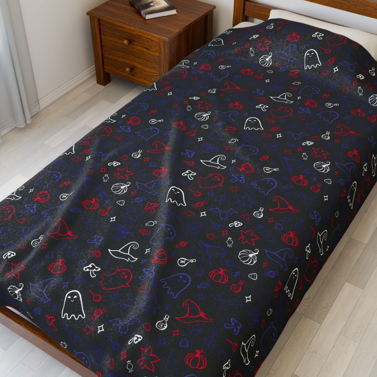 Leather Pride Halloween Velveteen Plush Blanket