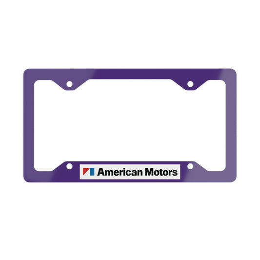 AMC Logo Custom Metal License Plate Frame
