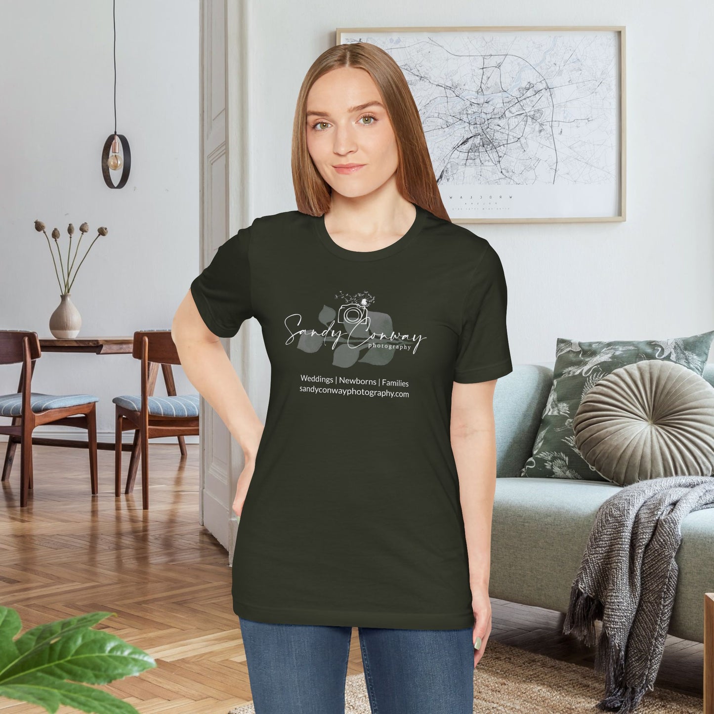 Sandy Conway Photography Tee • Racine, Racine County, WI