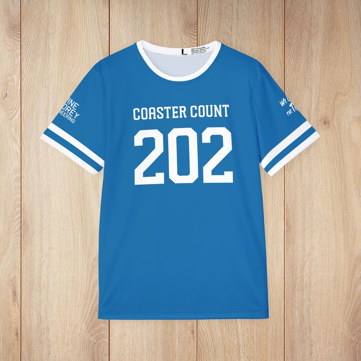 Coaster & Park Count Blue Jersey • Irvine Ondrey Engineering