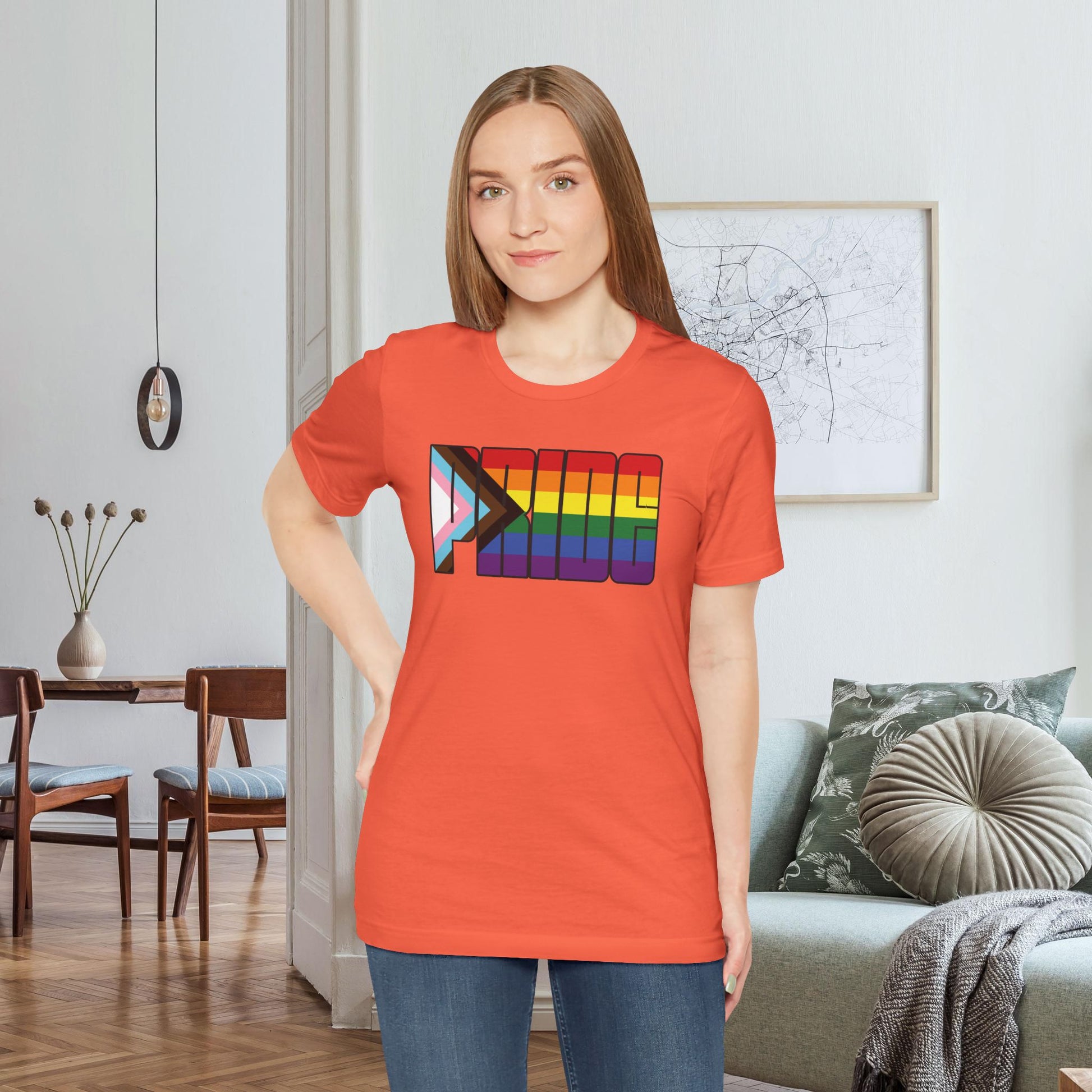 Rainbow Progress Pride Tee